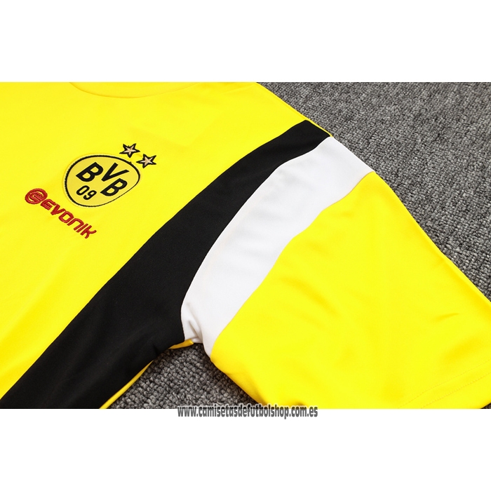 Camiseta de Entrenamiento Borussia Dortmund 23-24 Amarillo